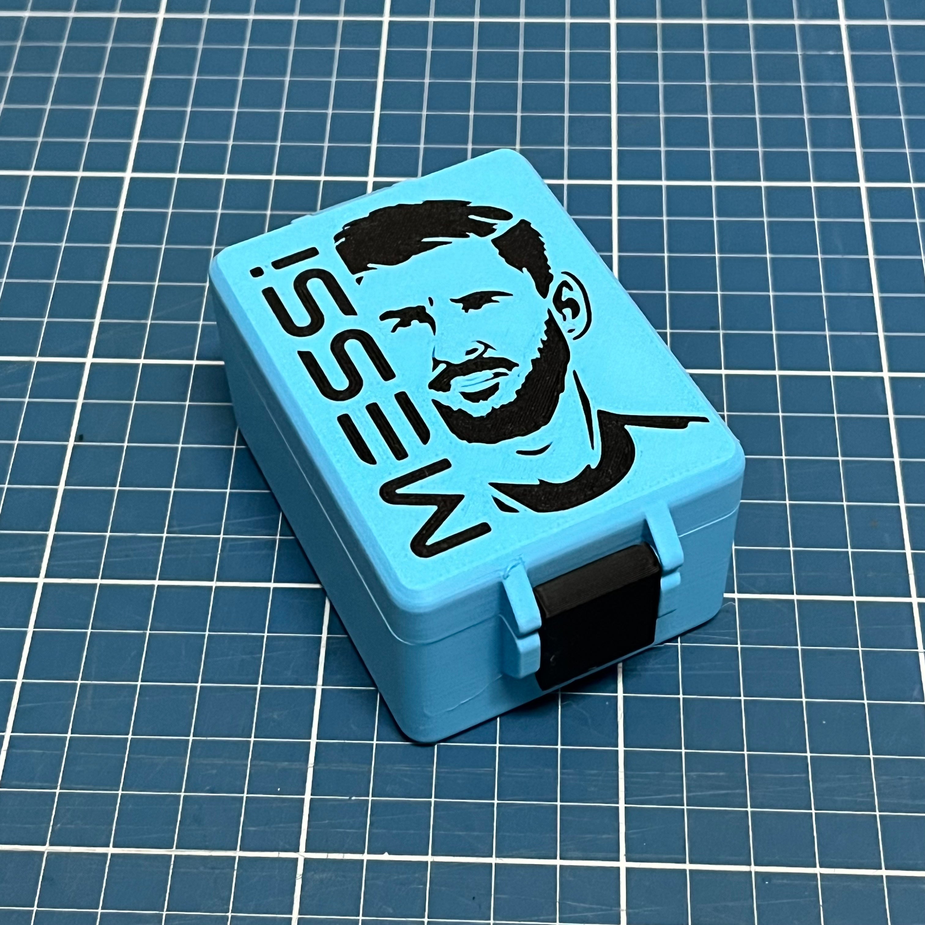 Caixa Pequena MESSI para figurinhas Copa 2026