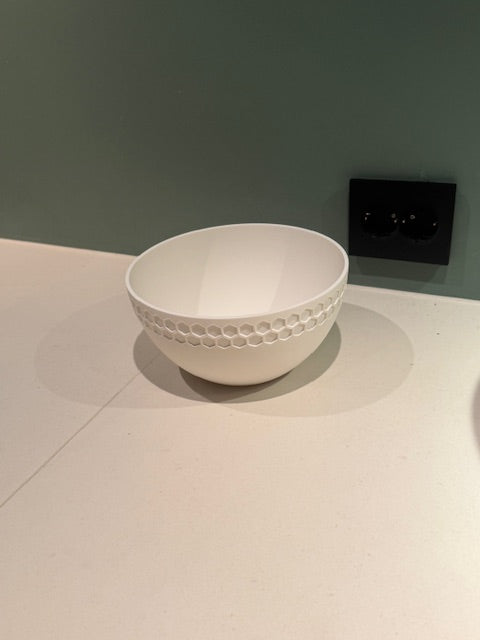 Minimalist Honeycomb Bowl – 20 cm
