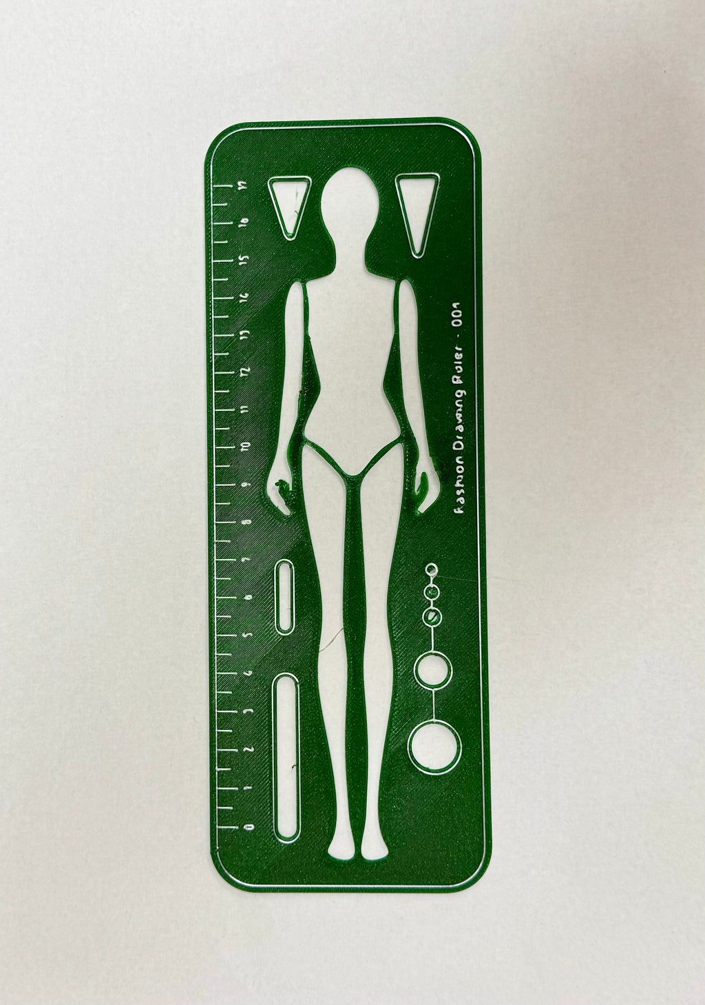 Fashion Drawing Template Ruler Set, Woman Sewing Humanoid Patterns Design