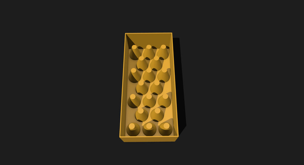 Professional Confectionery Nozzle Organizer Box