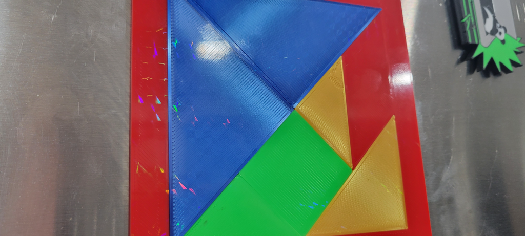 Fridge Magnet Tangrams!