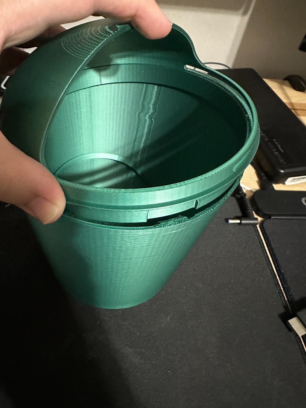 Rotating Trash Can