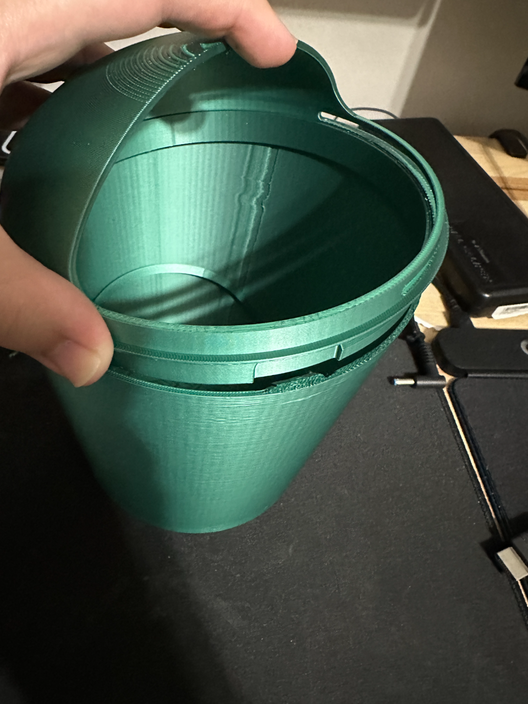 Rotating Trash Can