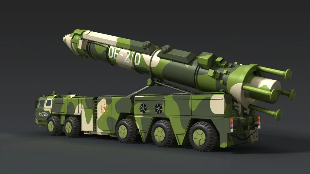 DF-21D东风导弹汽车模型