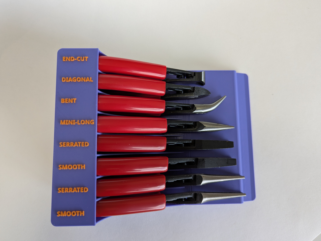 Plier Set Holder Gridfinity (shows Tekton)