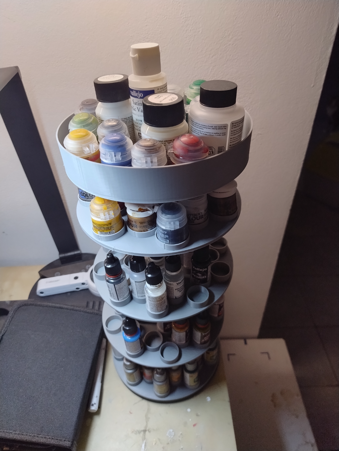 Rotating Paint Stand -Citadel+Valejo+ArmyPaint