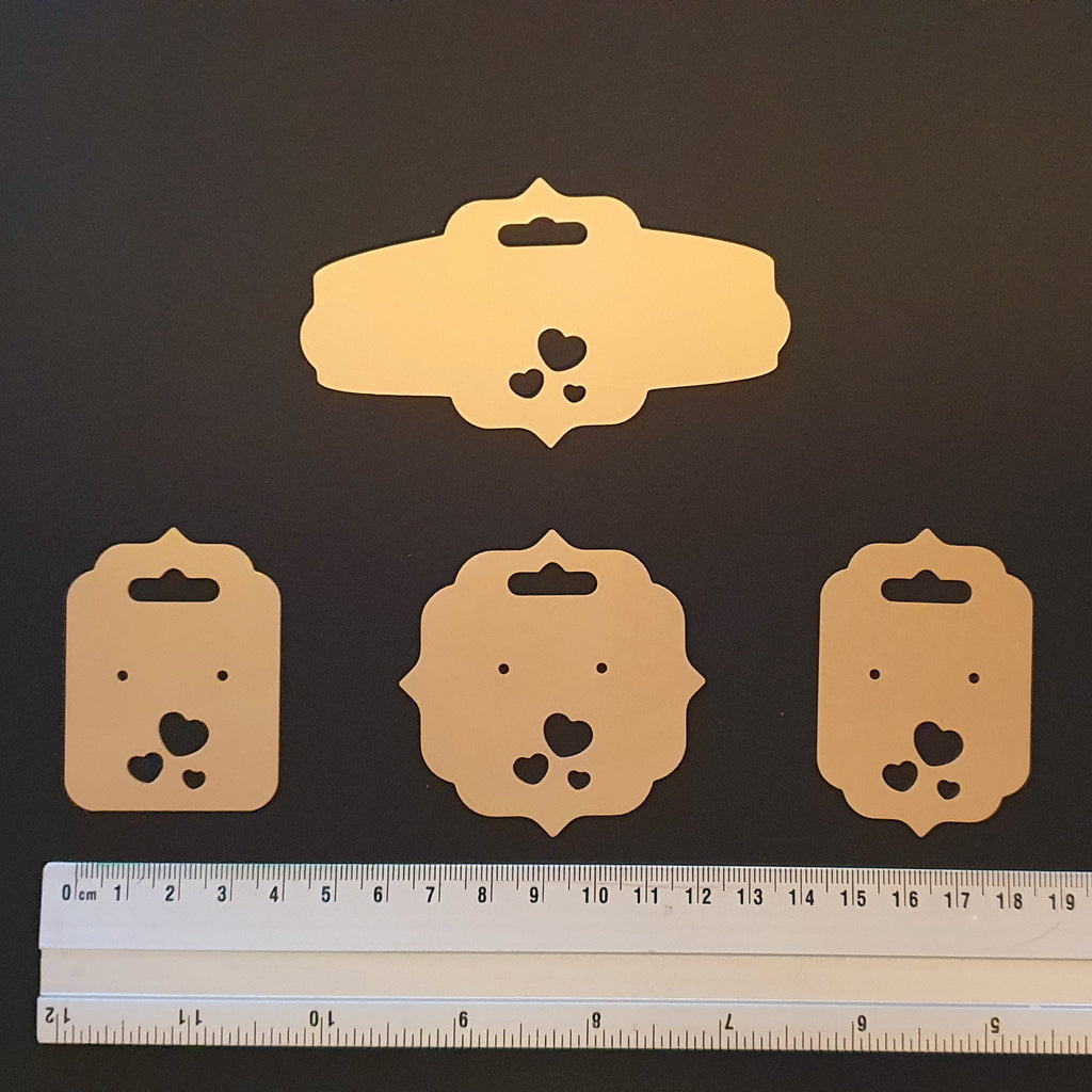 Long & short earrings display Stand - 18min print!