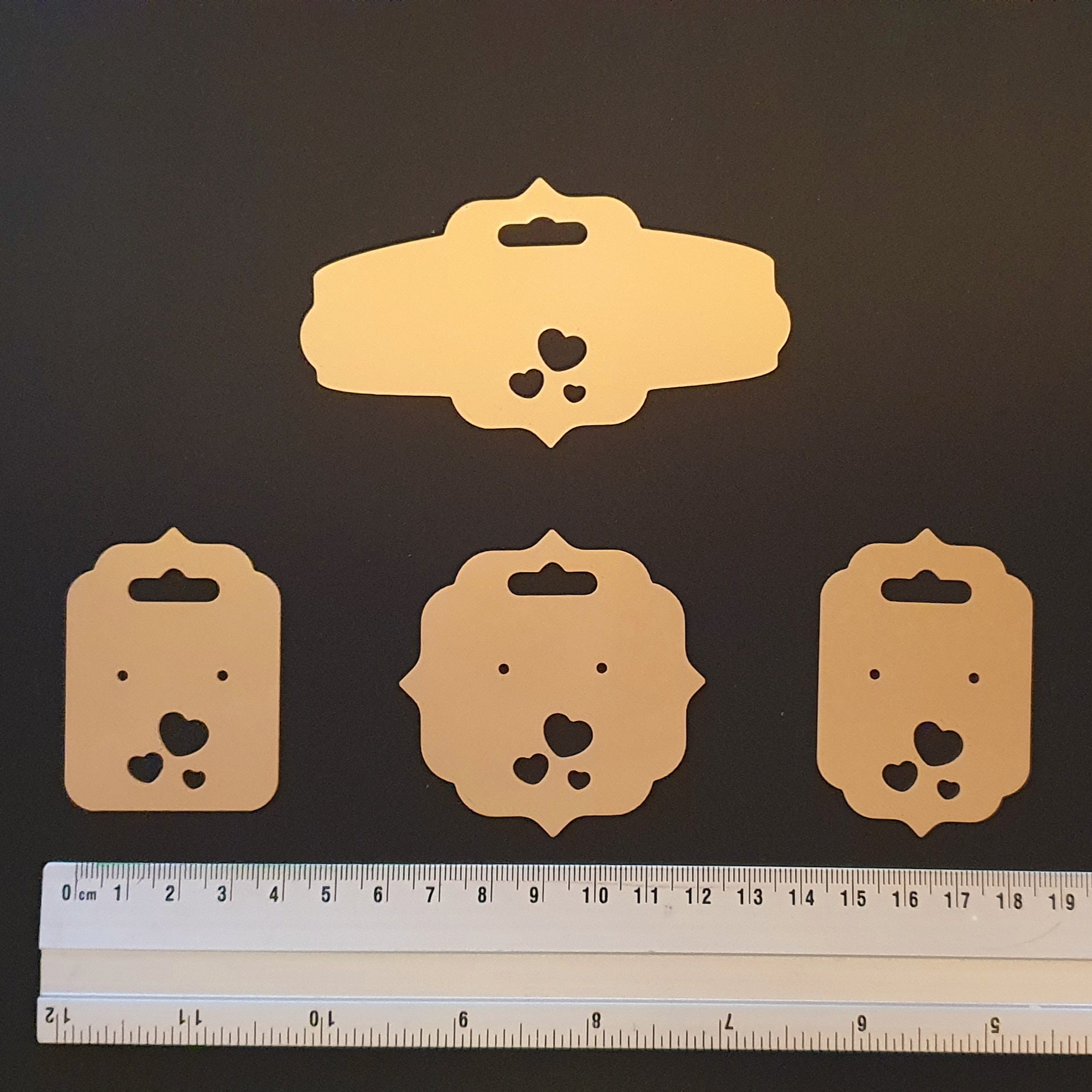 Long & short earrings display Stand - 18min print!