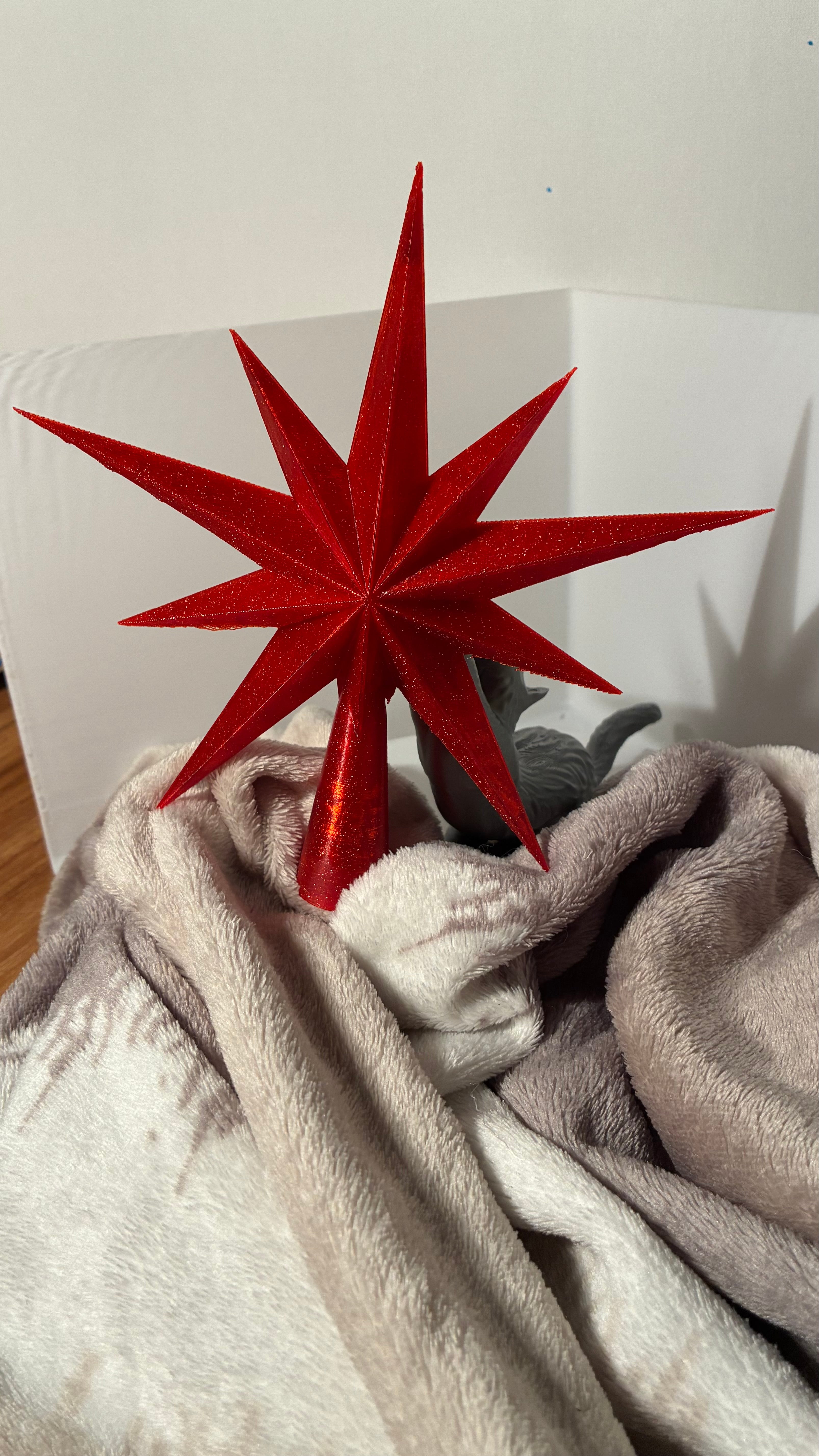 Cat Christmas tree topper