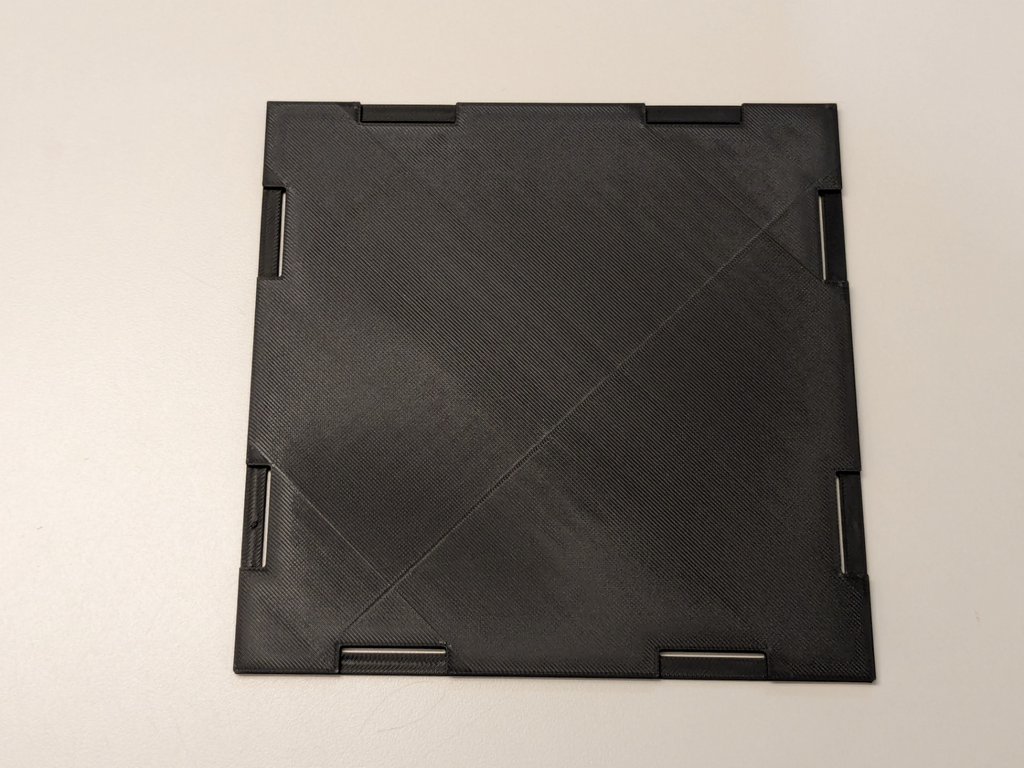 3D Printable Frame for 6in Tiles (152.4mm)