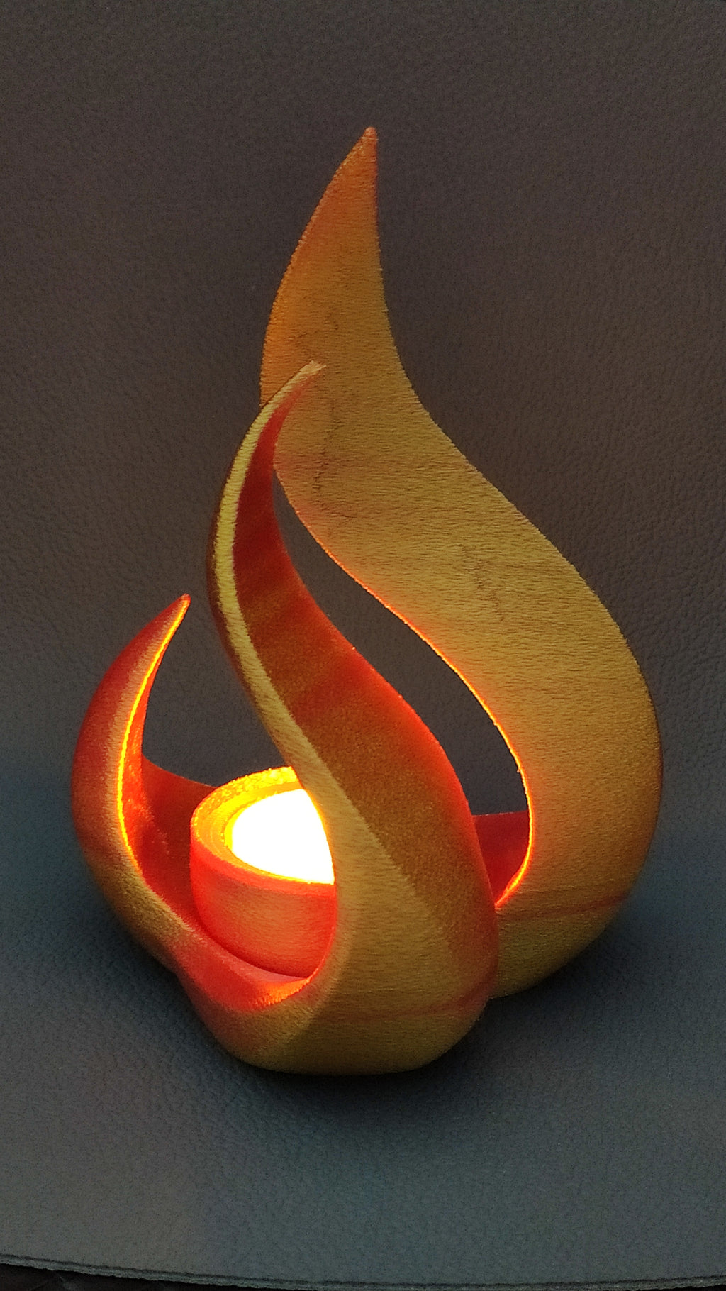 Wild Flame - LED tea light holder - no supports