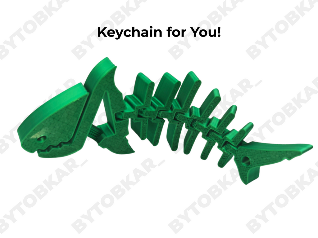 Shark Flexi Keychain