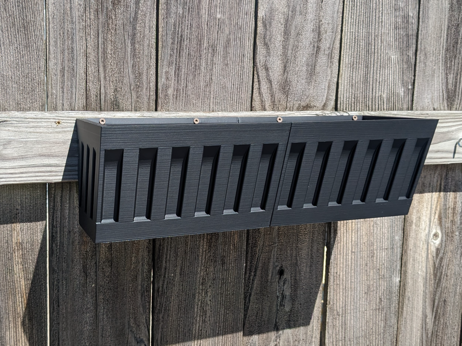 Flower Box - (window box or fence mount)