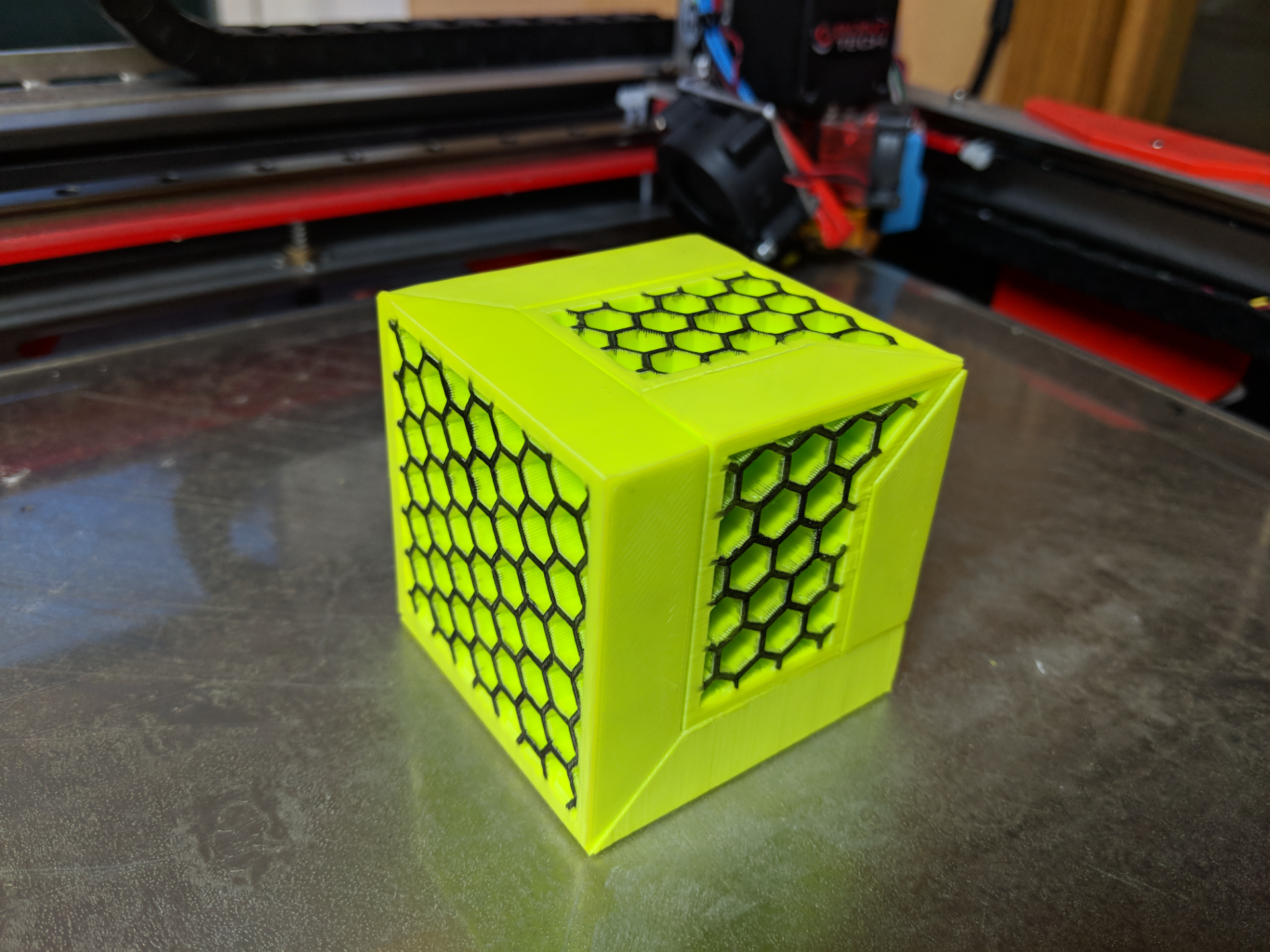 3 Piece Slideways Puzzle (With Honeycomb Inserts)
