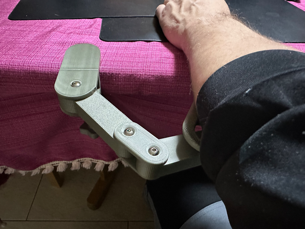 Desk Armrest with Easy Assembly - Schreibtisch-Armstütze mit Einfacher Montage