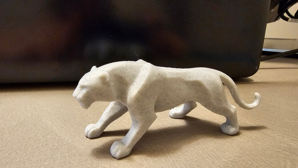 Tiger sculpture