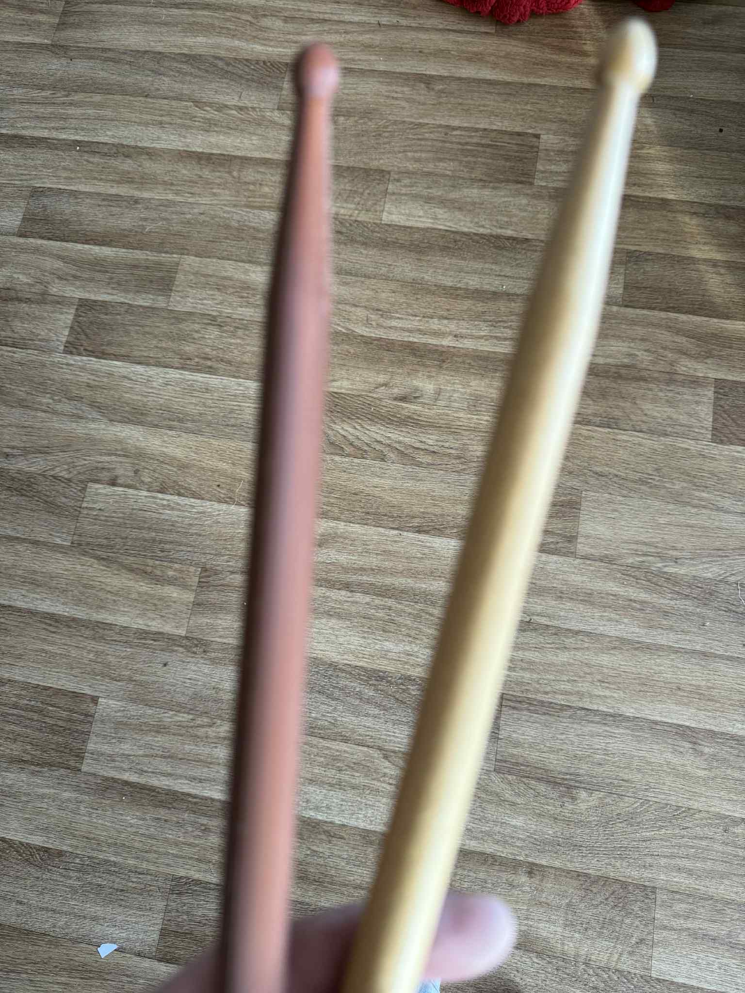 Drumsticks for the drum kit, Guitar hero