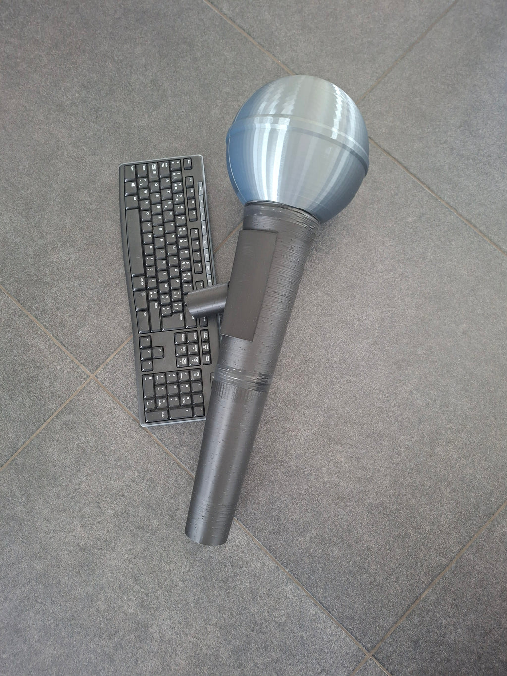 Oversized microphone