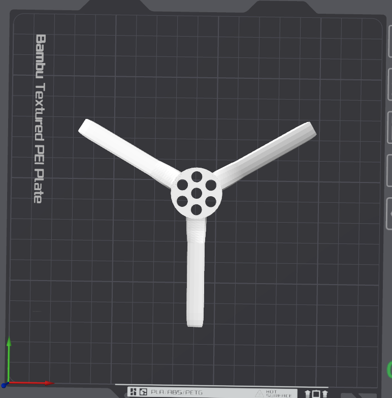 LegoBrick Propeller 3 Blades