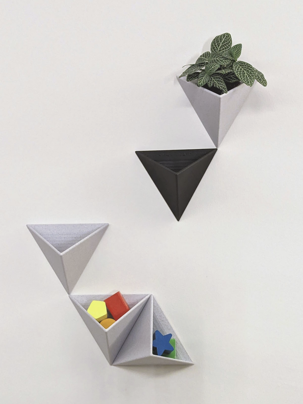 Tetrahedron Planter Pot