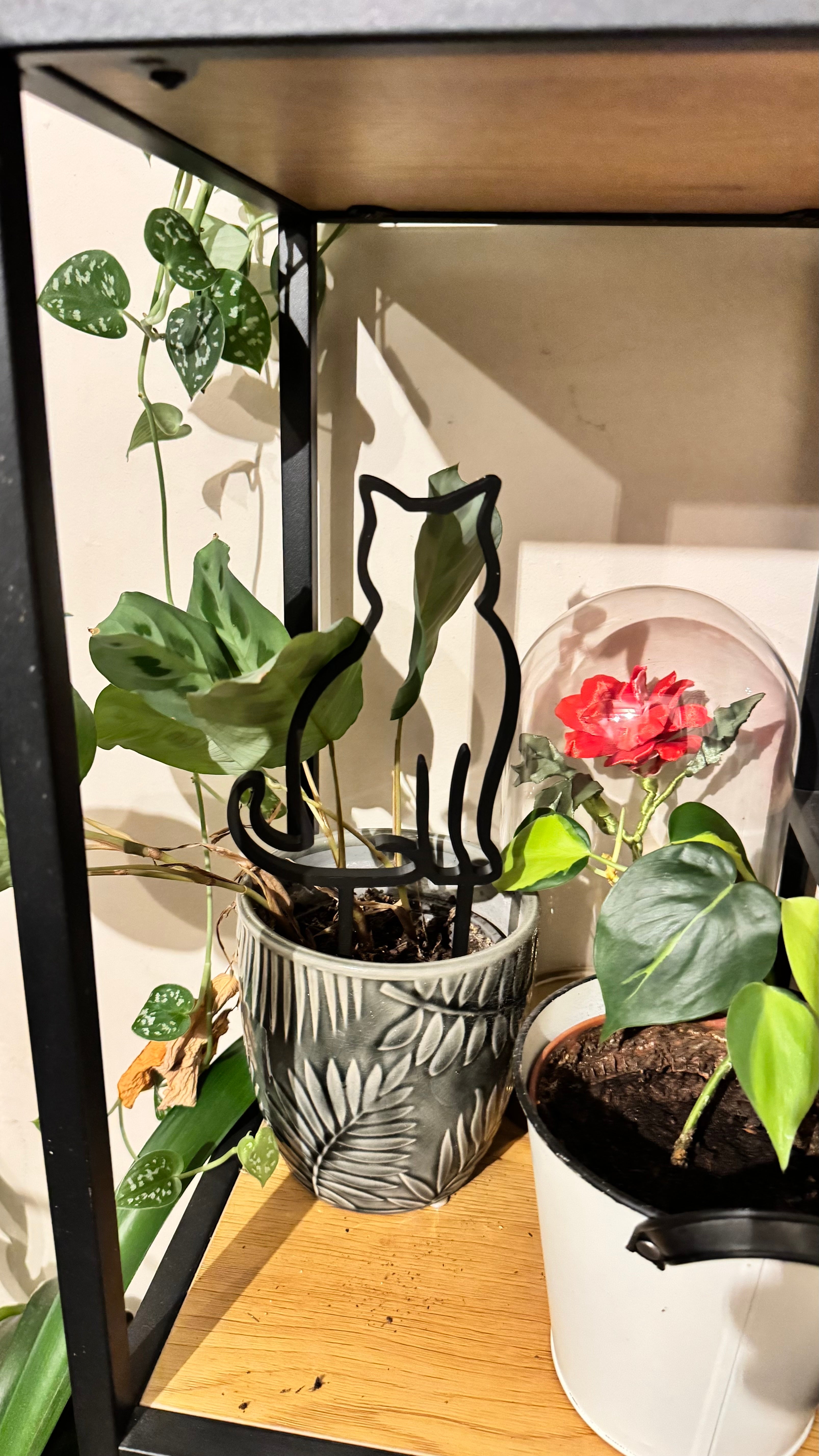Plant trellis, support, Cat theme ver.2