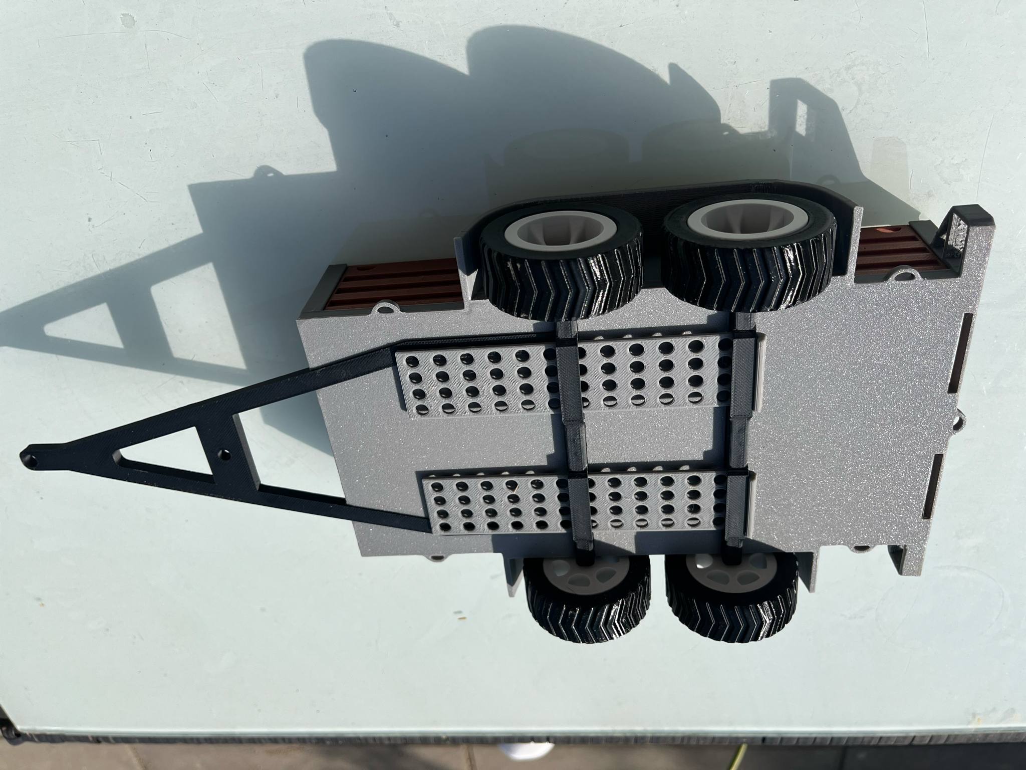 Truck for RC car expedition off-road car 1:10,1:12