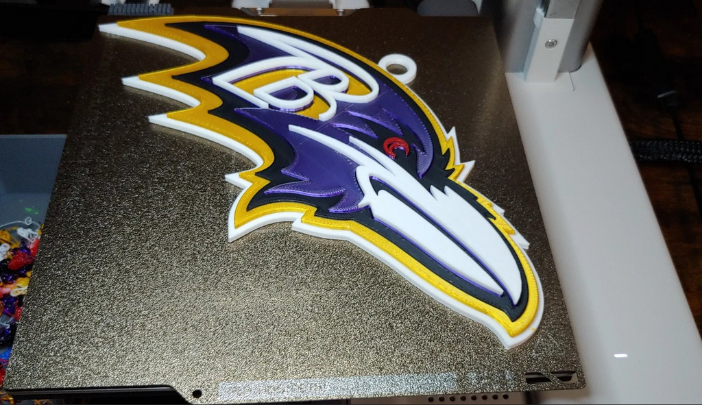 Ravens Logo for Neck Chain (no AMS Required)