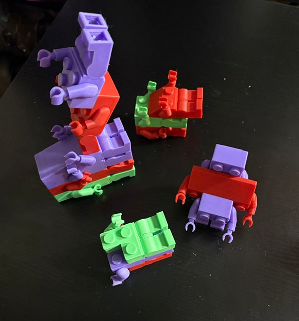 Brick Blocks Minifigs Pieces