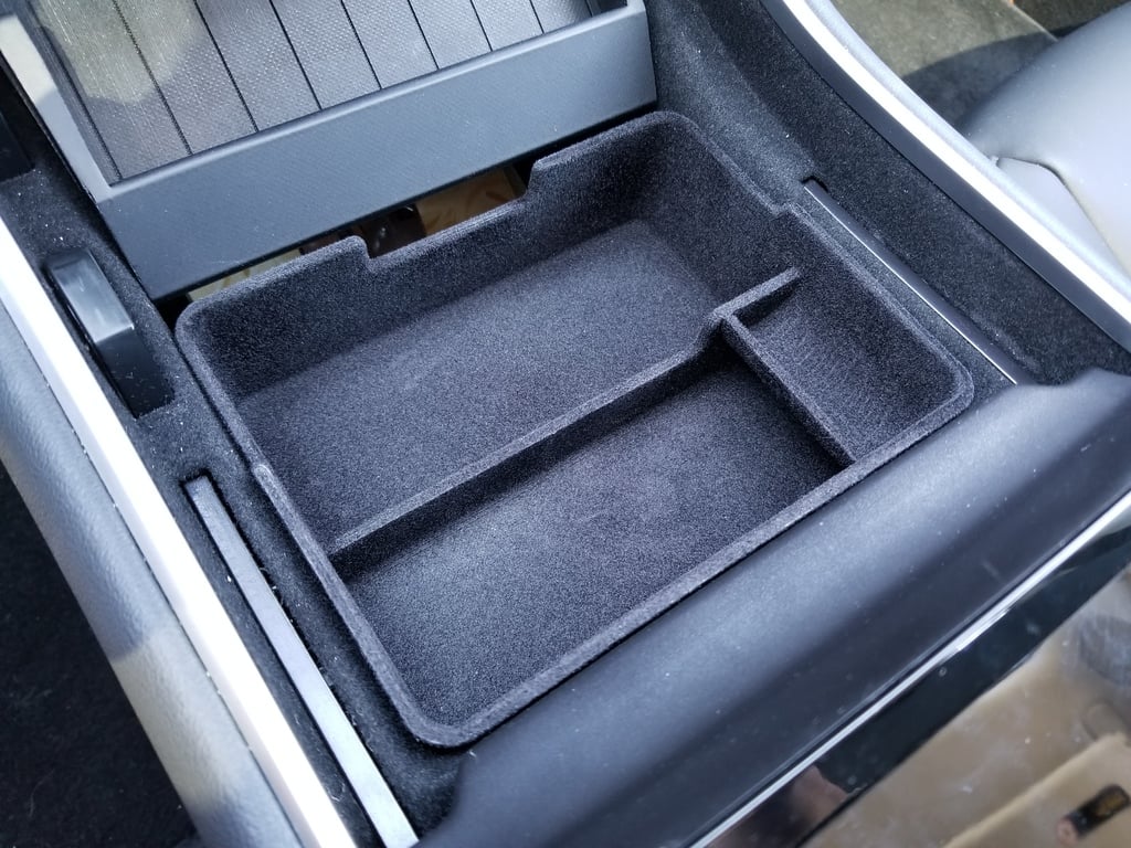 Tesla Model 3 Center Console Tray (Modified from jonco223)