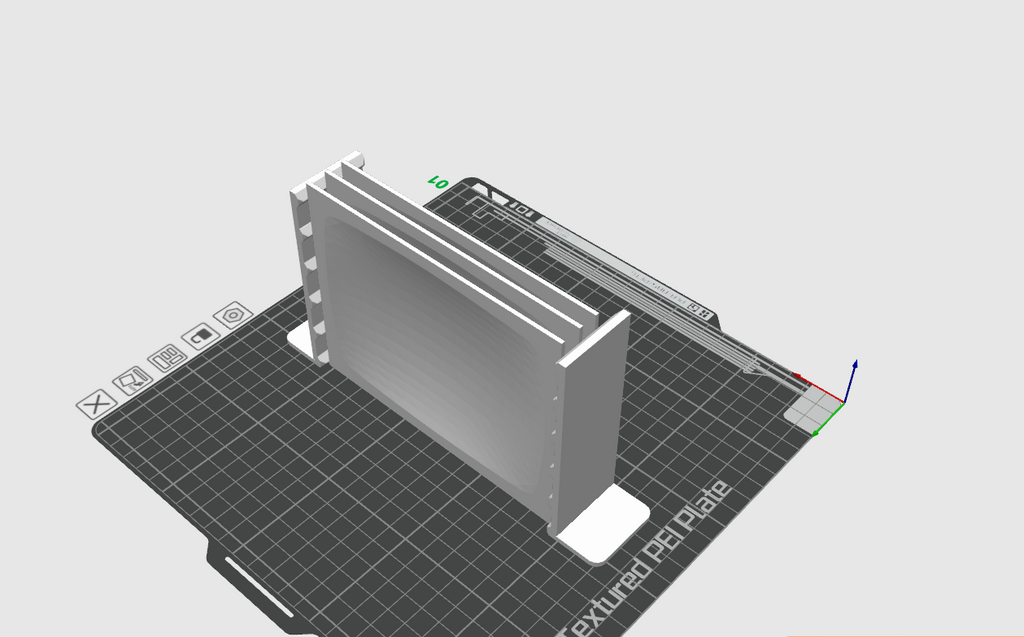 lithophane supports
