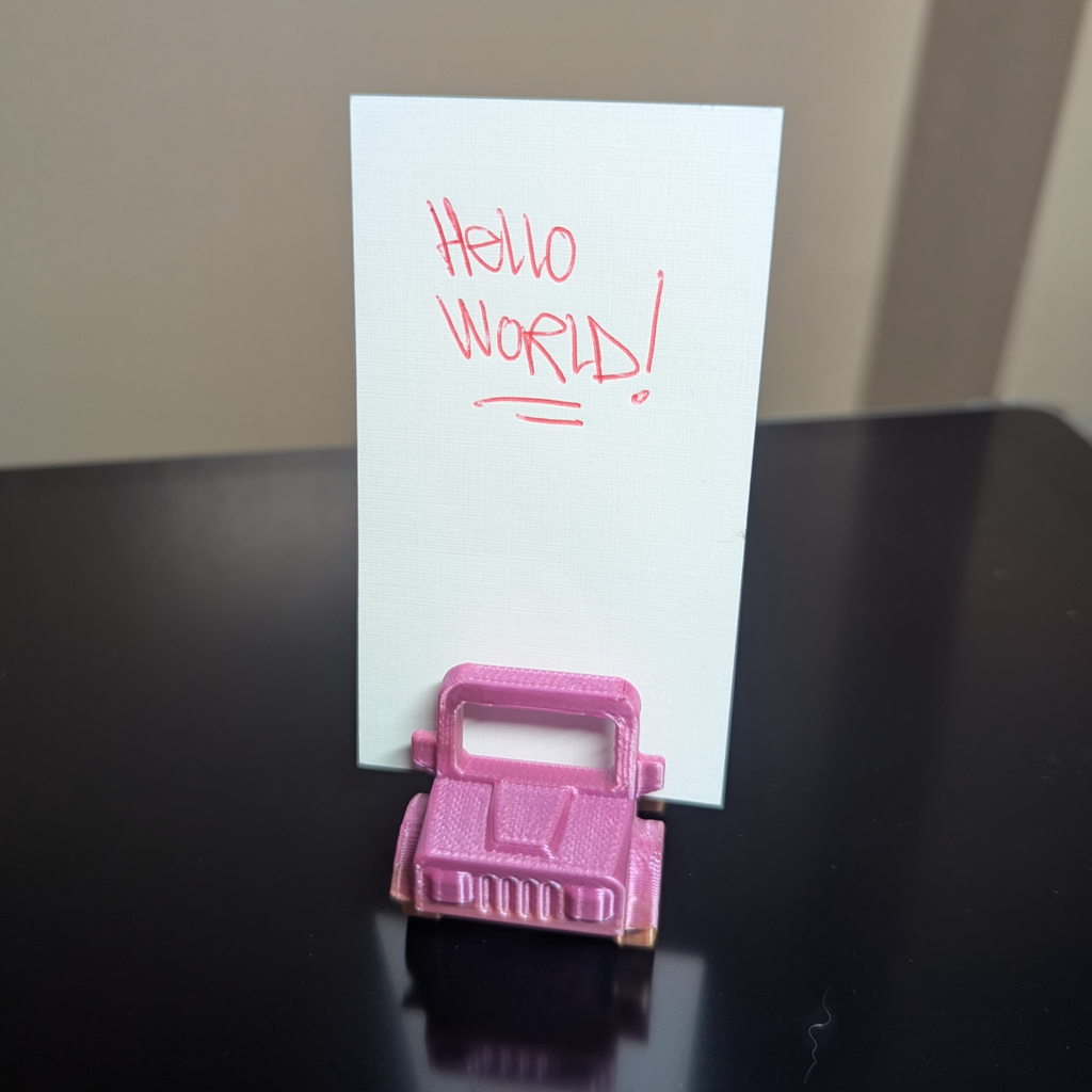 Beepy Jeepy (benchy replacement test 1)
