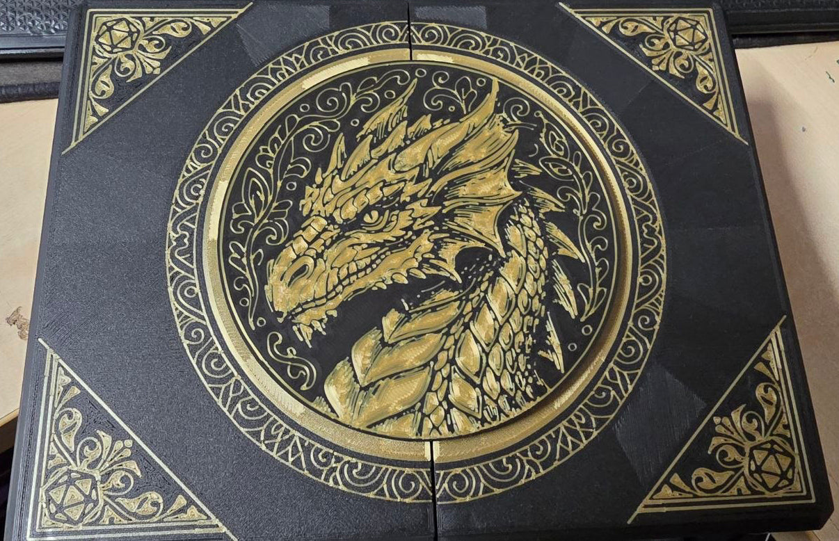 Custom Dragon Locks for Ultimate DnD Players Kit