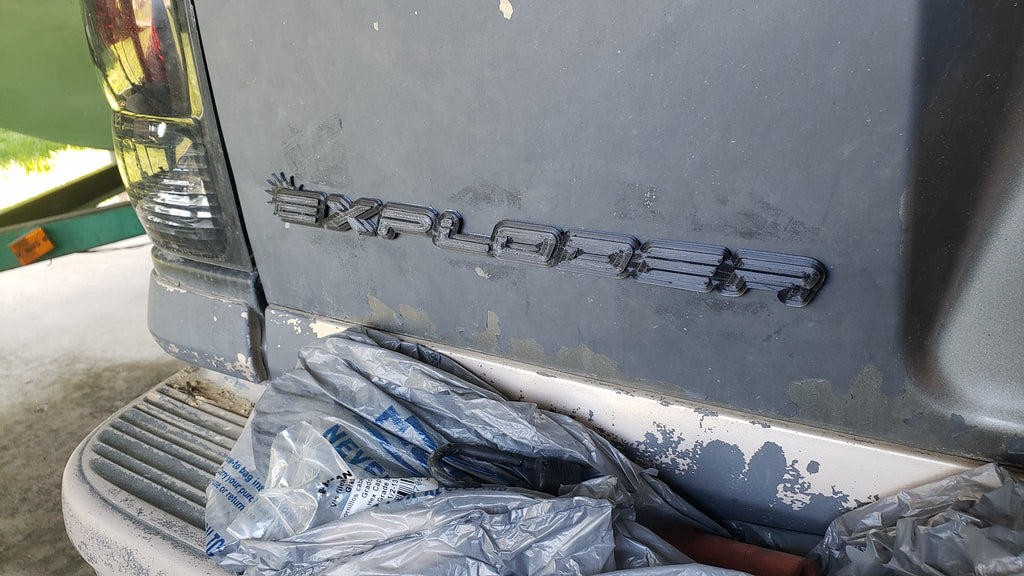 Ford Explorer 'Exploder' badge
