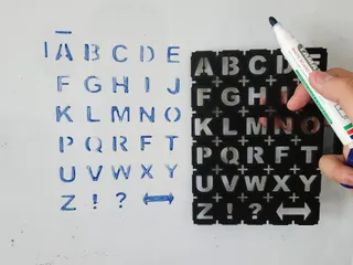 Alphabet Stencil