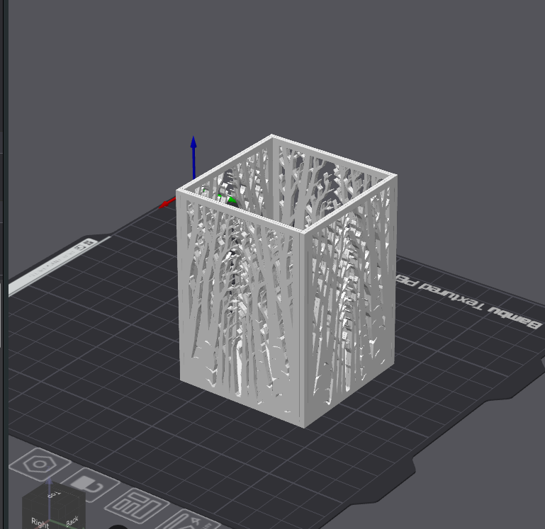 Tealight Candle Holder - Forest pattern - LED Lamp