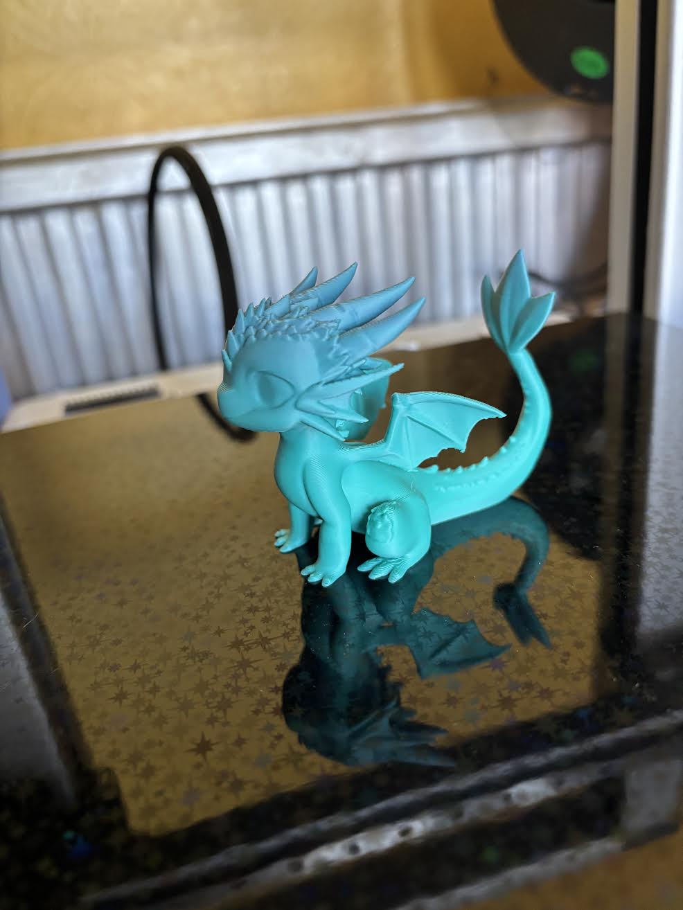Water dragon figurine