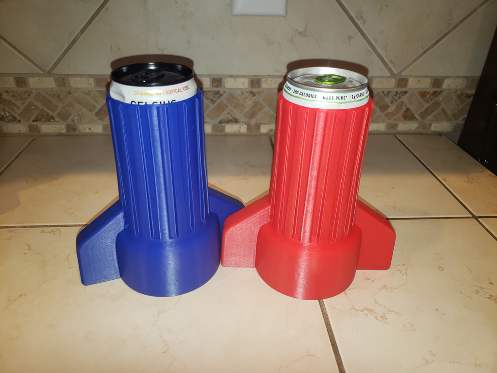 Wire Nut White Claw / Celsius Drink Holder