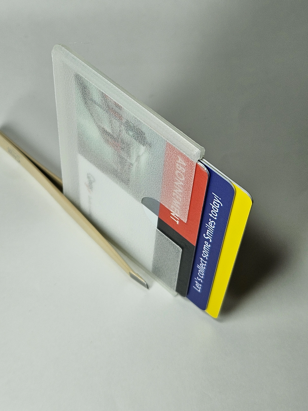 Quick credit card holder