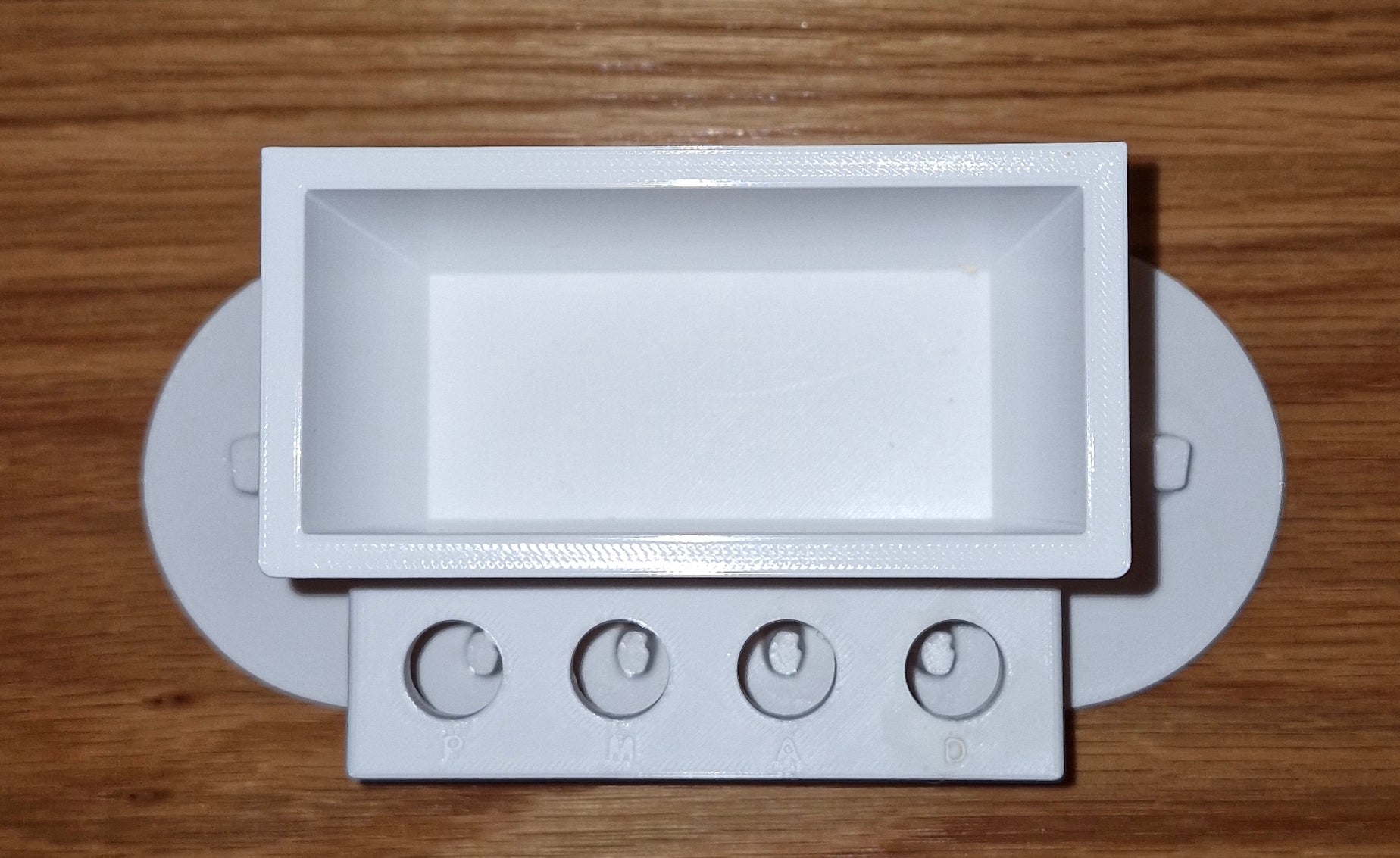 Porta spazzolini elettrici e dentifricio
