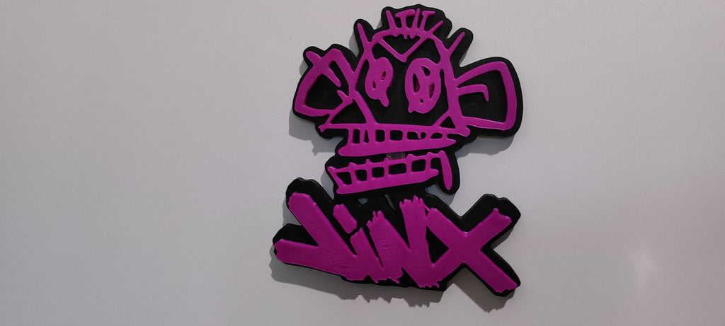 Jinx Monkey Arcane (Calamita, Cornice, Logo)