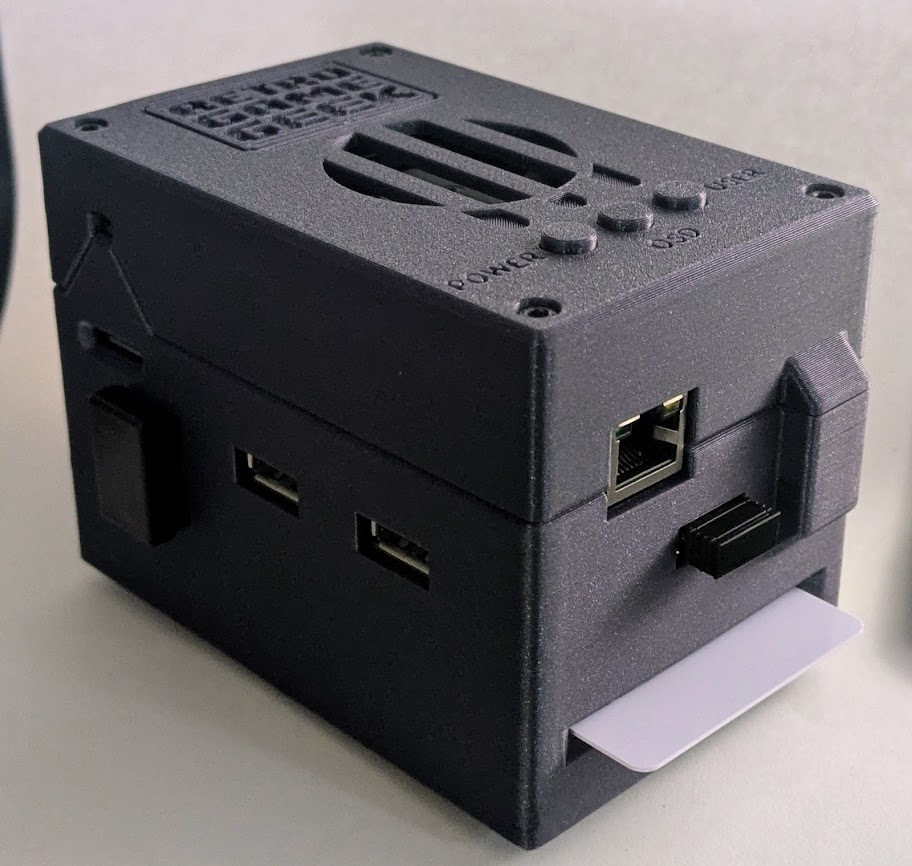 MiSTer FGPA Case with TapTo Slot and Drive Tray