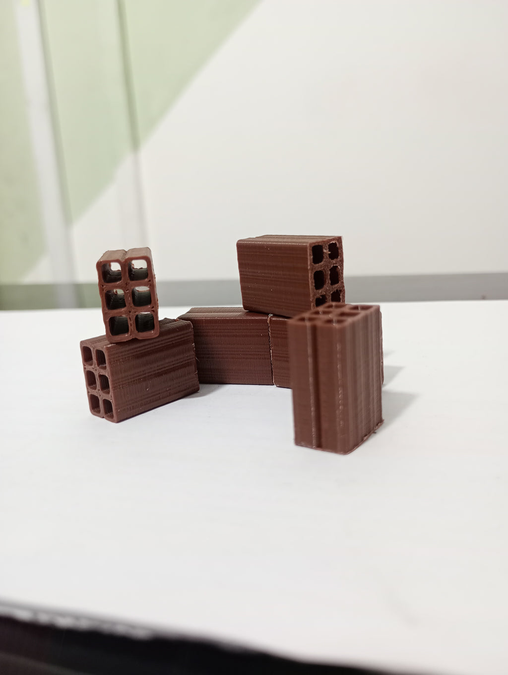 Tijolo de construção 6 furos - construction brick
