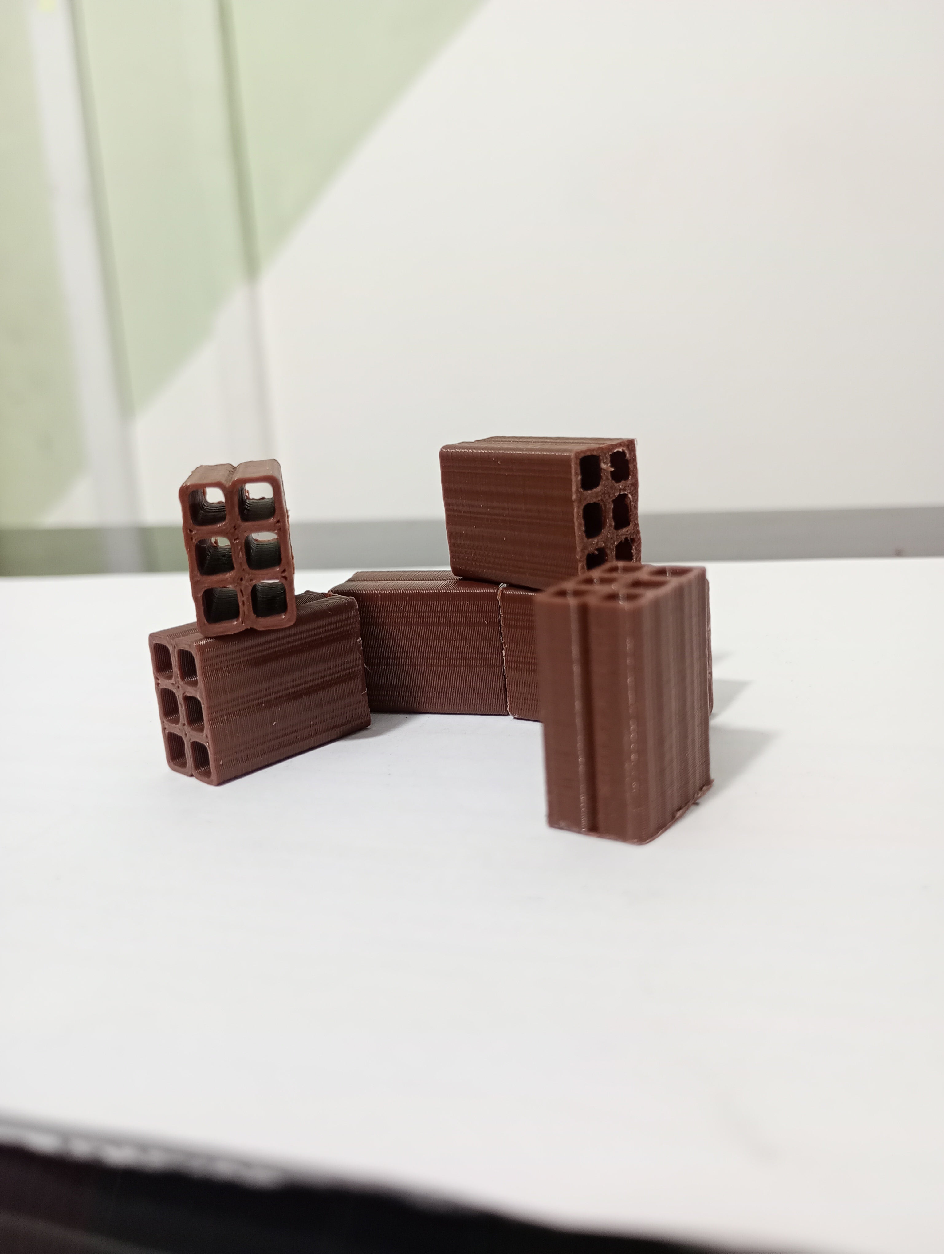 Tijolo de construção 6 furos - construction brick