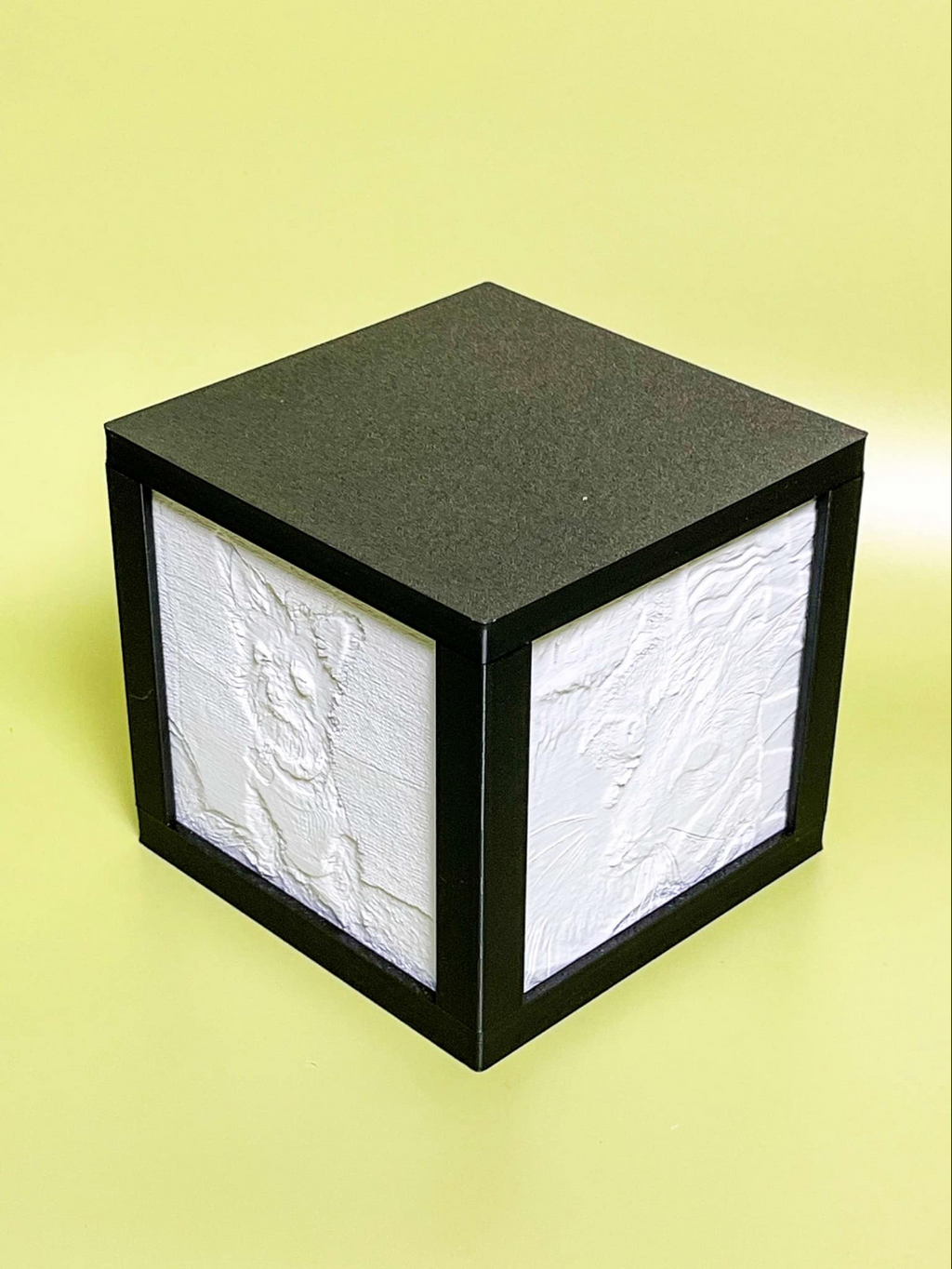 110mm Lithophane Cube Frame