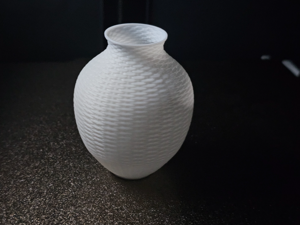 Basket Weave Vases