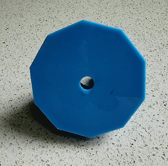 Half Geodesic Toothbrush or Shaver Stand