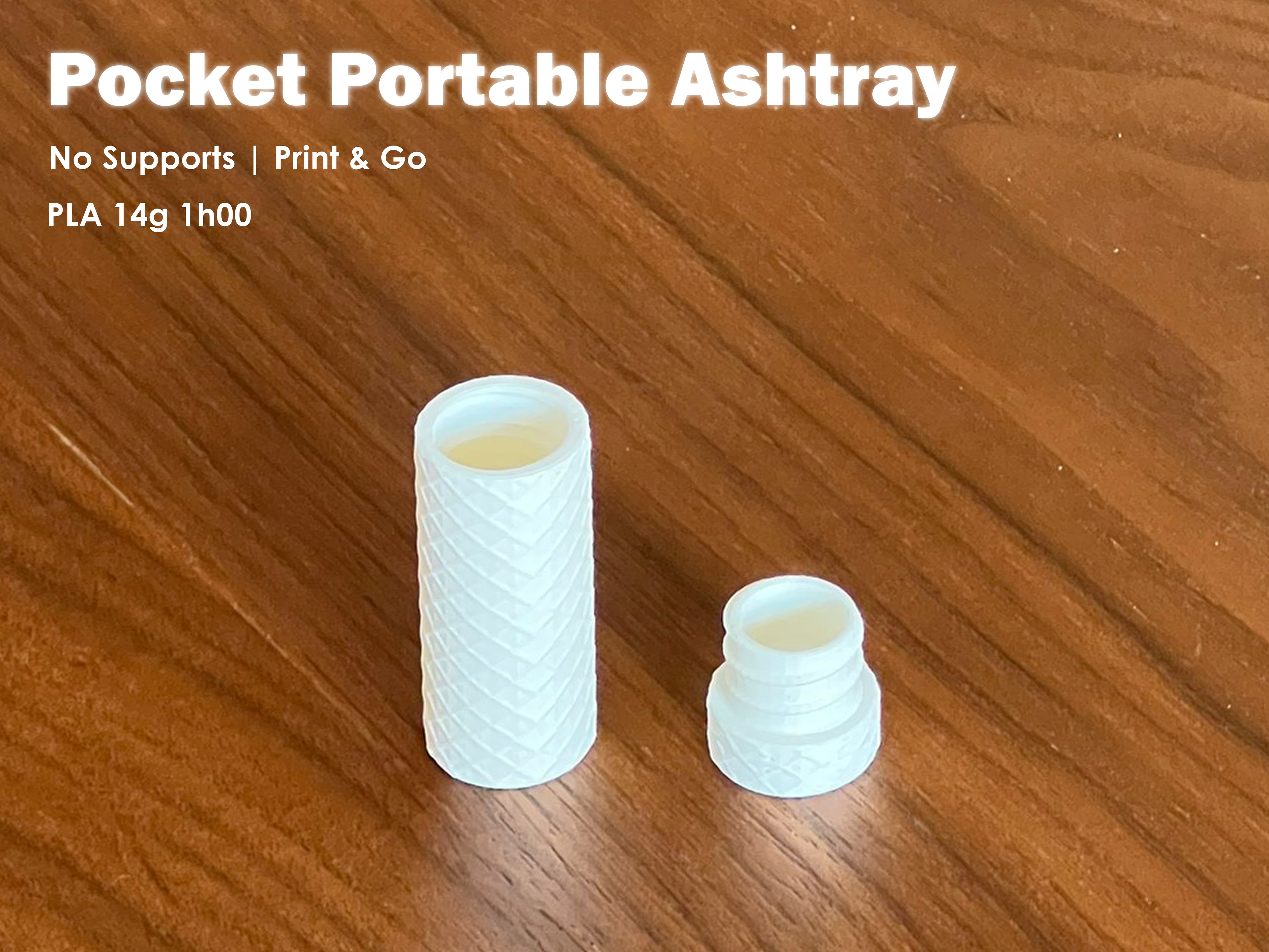 Portable Pocket Ashtray V2