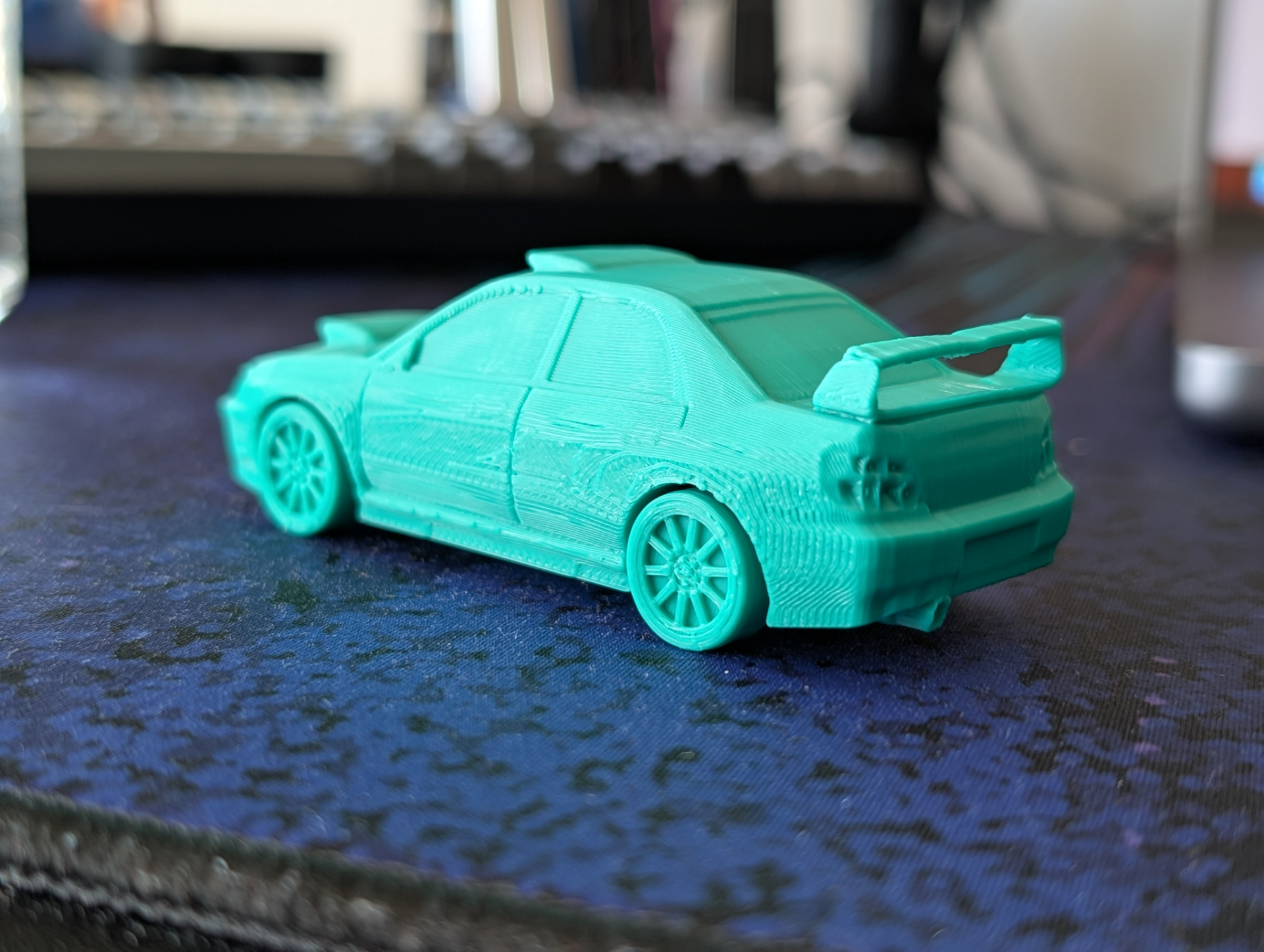 Subaru Impreza WRX STi print in place
