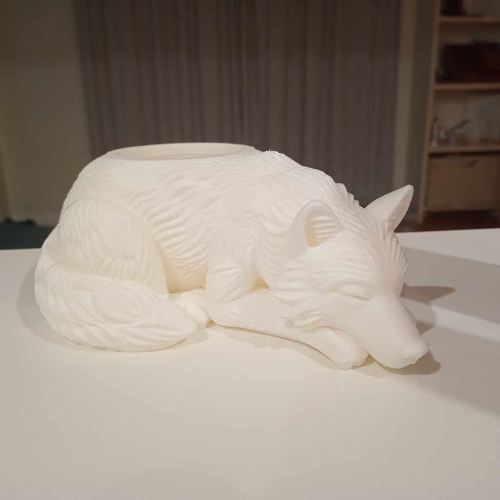 Sleeping Wolf Planter