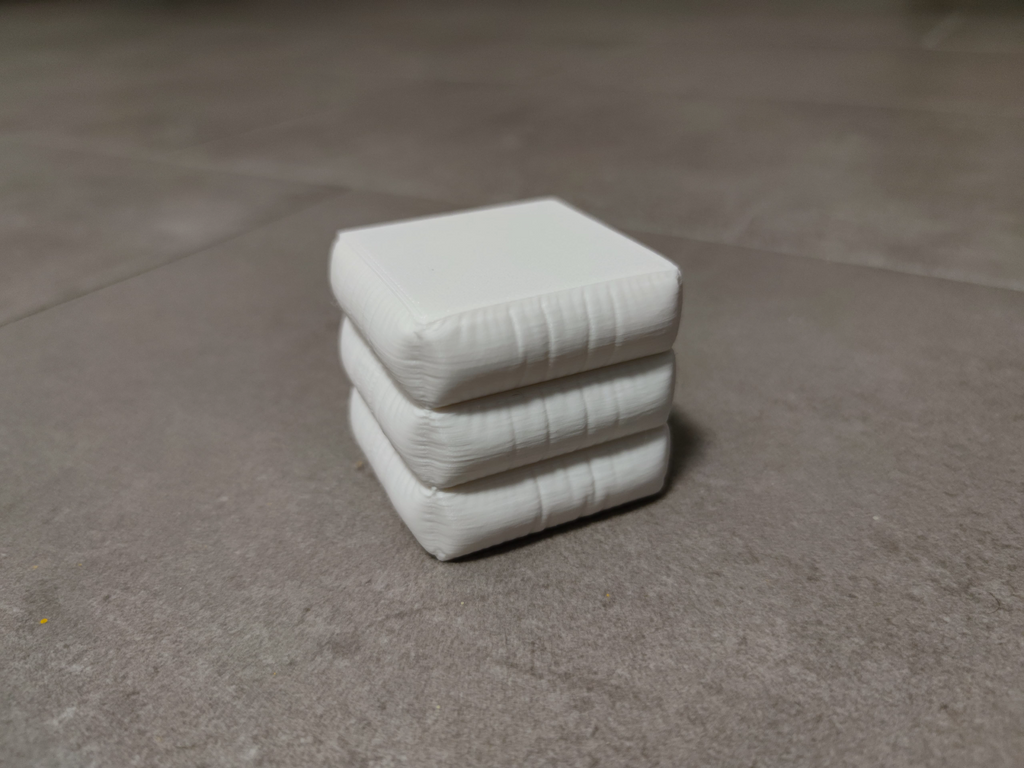 Cloth Storage Box - Quilted Cube (Com. Lic.)